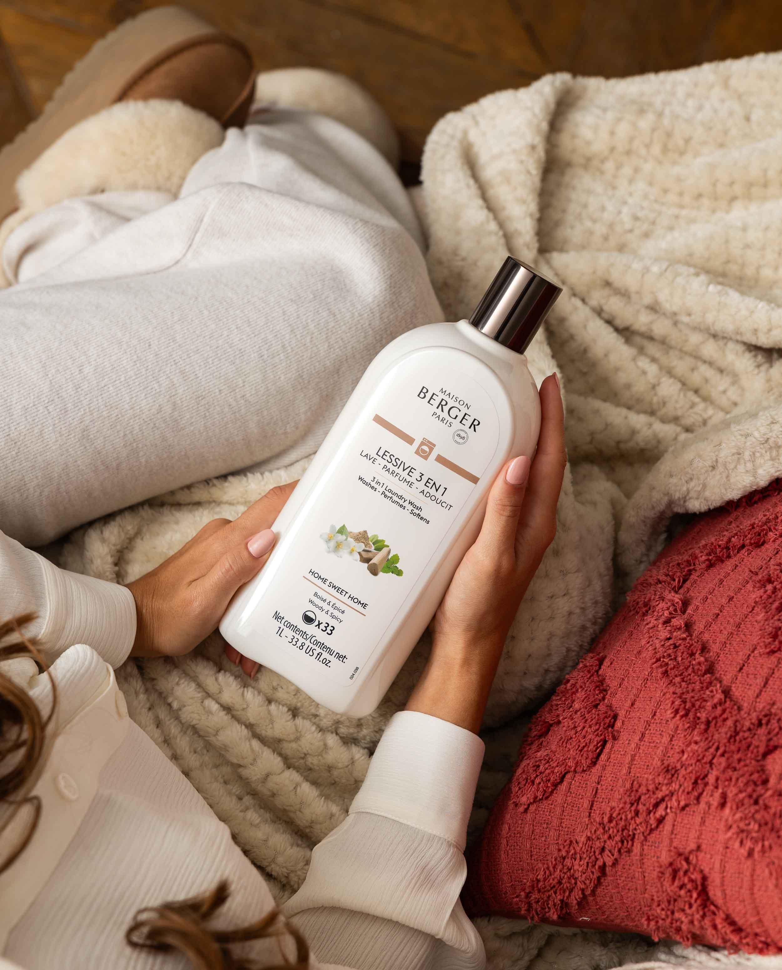 Prací prostředek se změkčovadlem a parfémem Home sweet home 3v1, 1000 ml