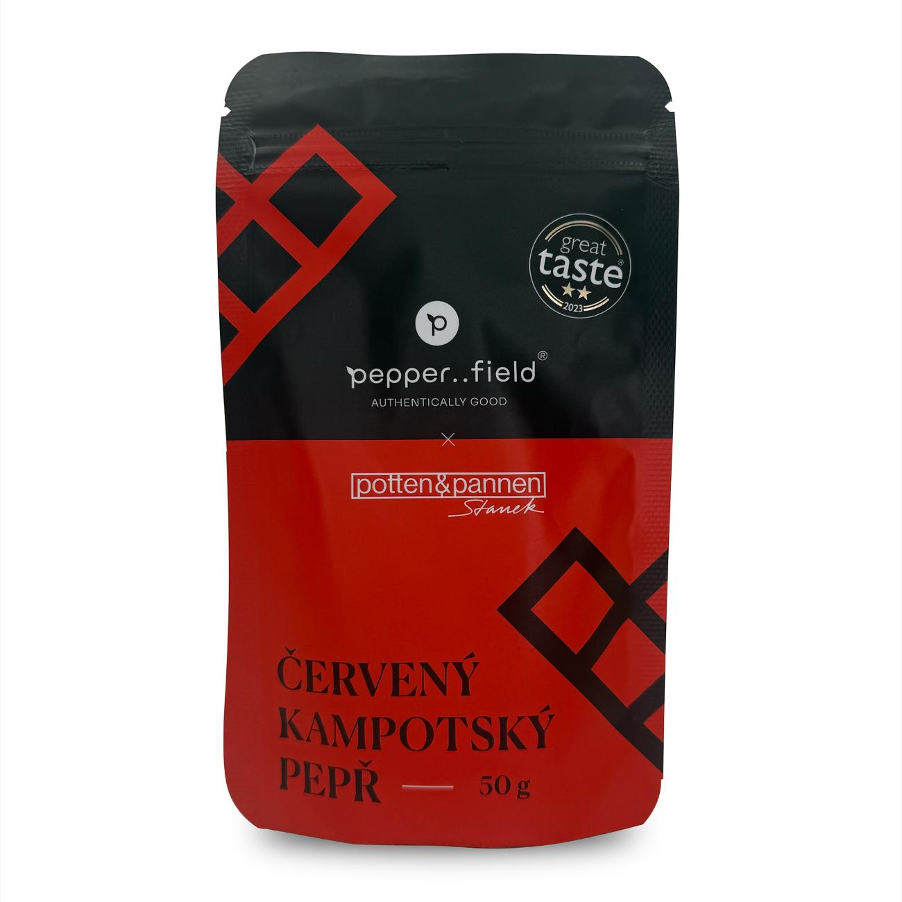 Kampotský pepř červený, 50g