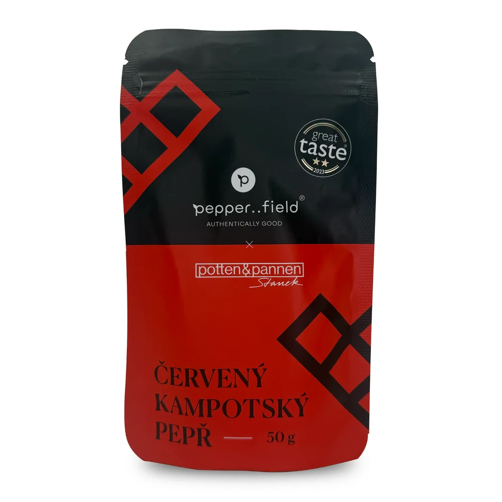 Kampotský pepř červený, 50g