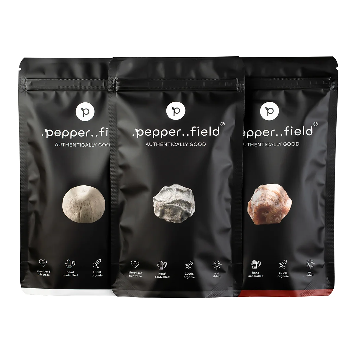 Kampotský pepř černý, červený a bílý 3x50g_1