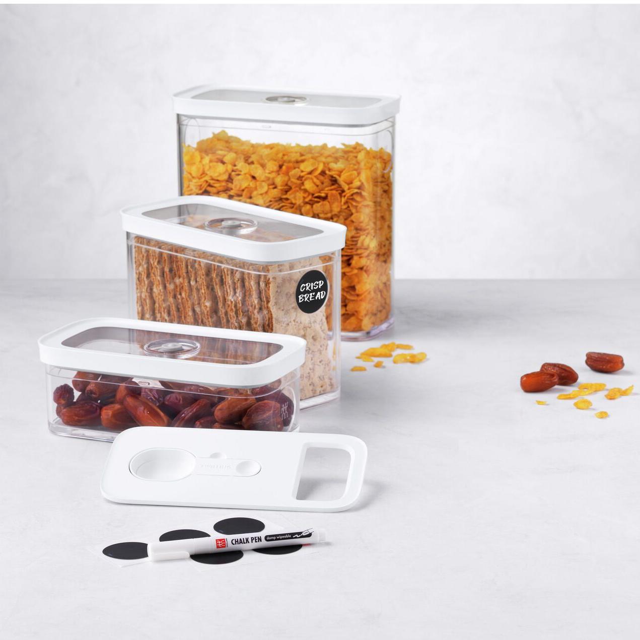 Plastová vložka s odměrkou 4v1 Fresh & Save Cube, pro dózy velikosti M