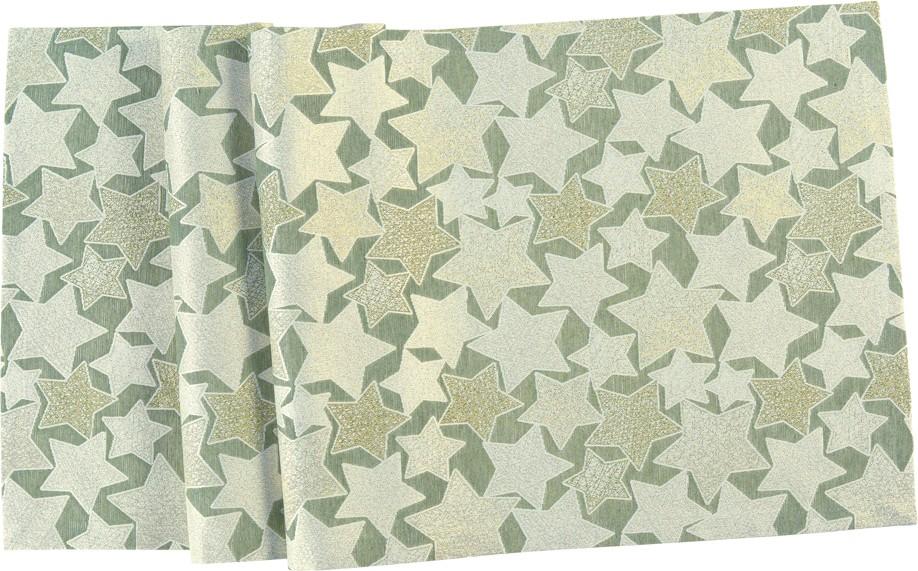 Ubrousek Star Parade, 45 x 45 cm, jade