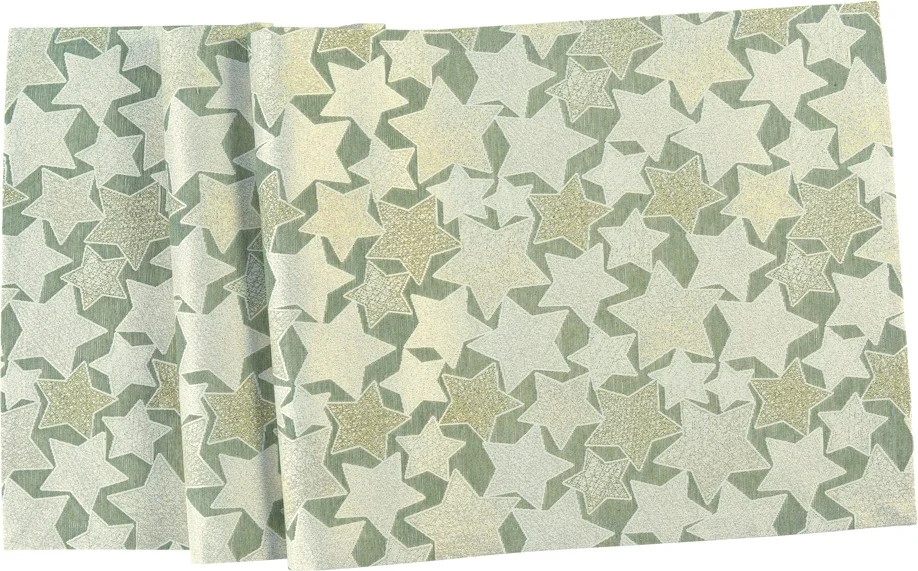 Ubrousek Star Parade, 45 x 45 cm, jade