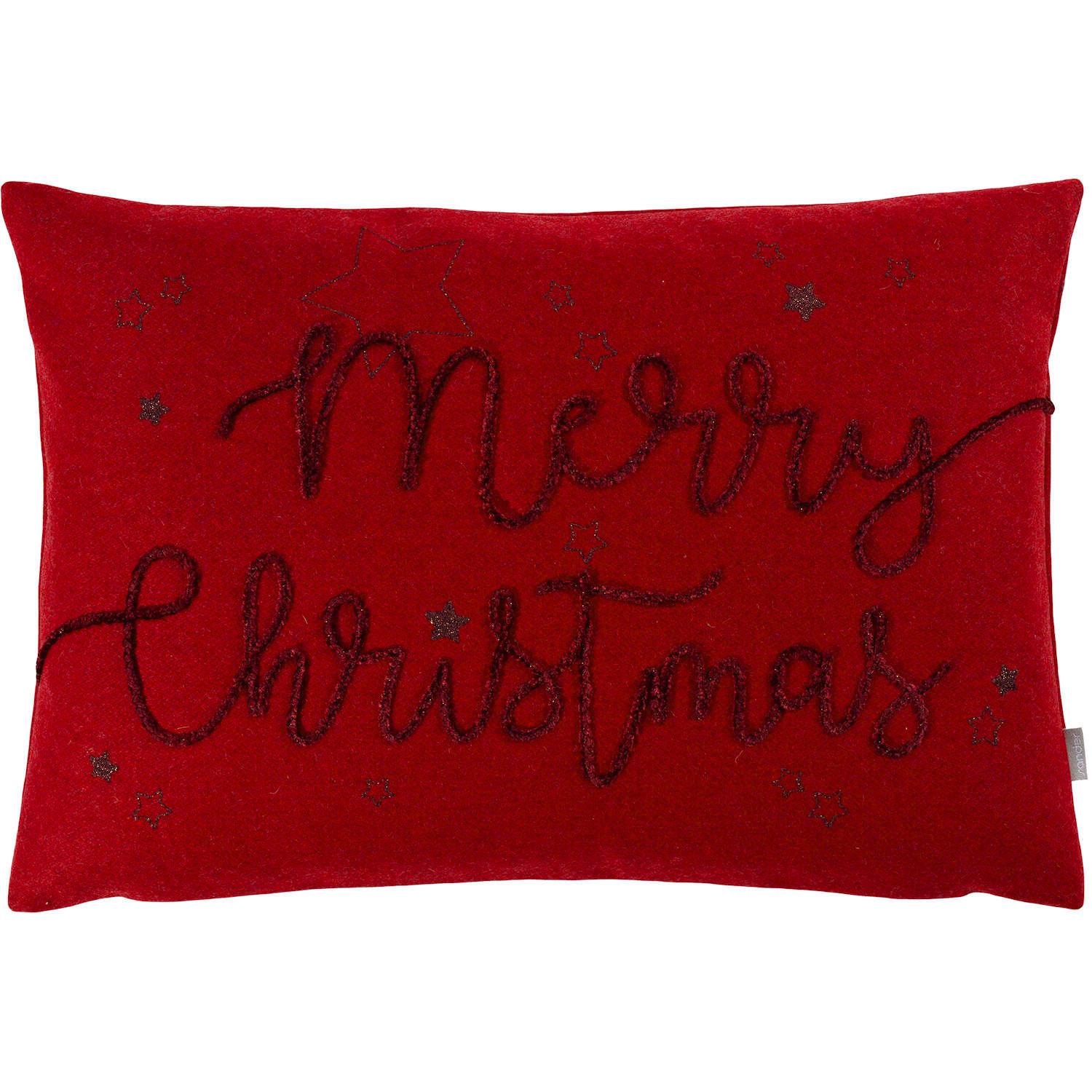 Sander Auguri 34x50 eckig - 01 red - Povlak na polštář