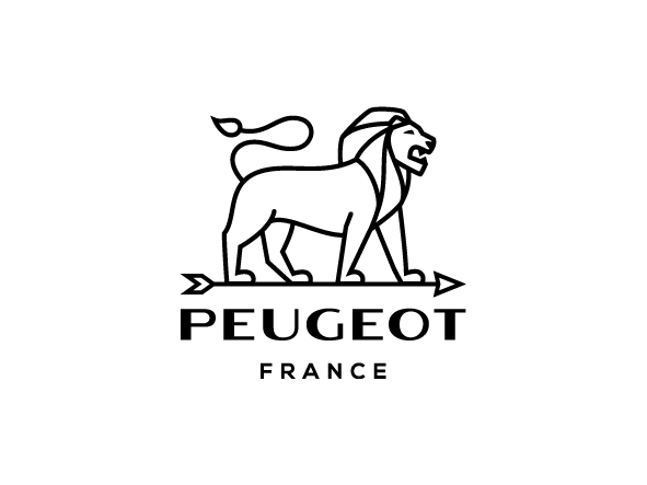 Peugeot logo dotextu