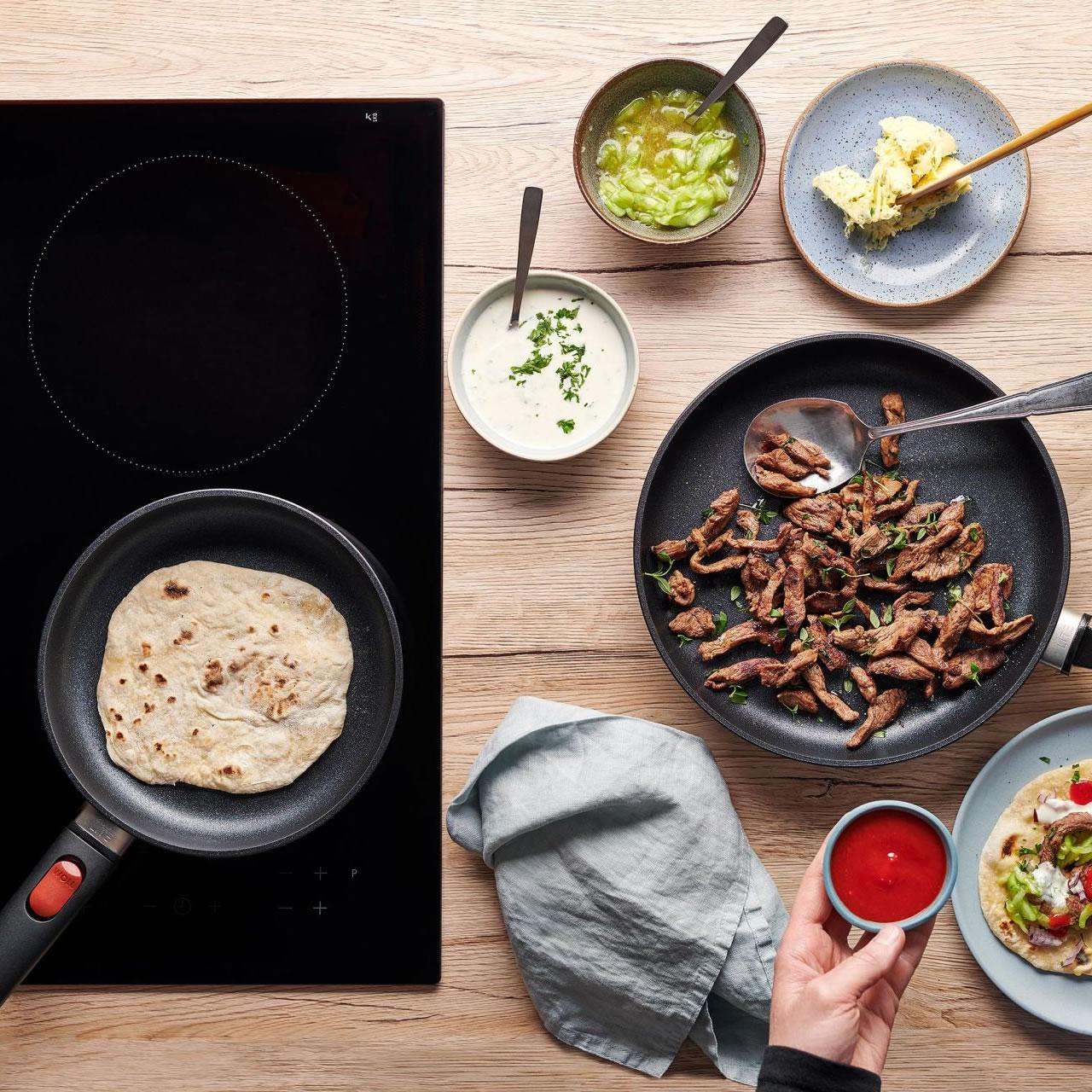 Nepřilnavá pánev Eco Lite QXR s odnímatelnou rukojetí, Ø 20 cm