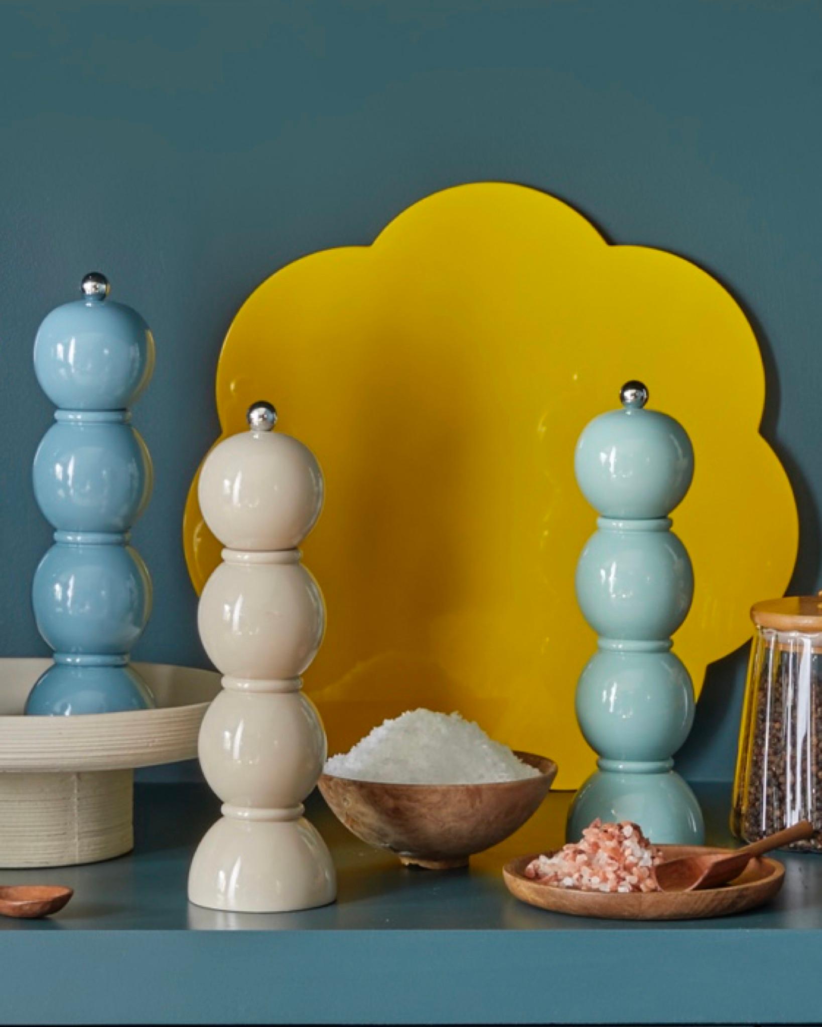 Mlýnek na sůl nebo pepř Bobbin, 24 cm, cappuccino