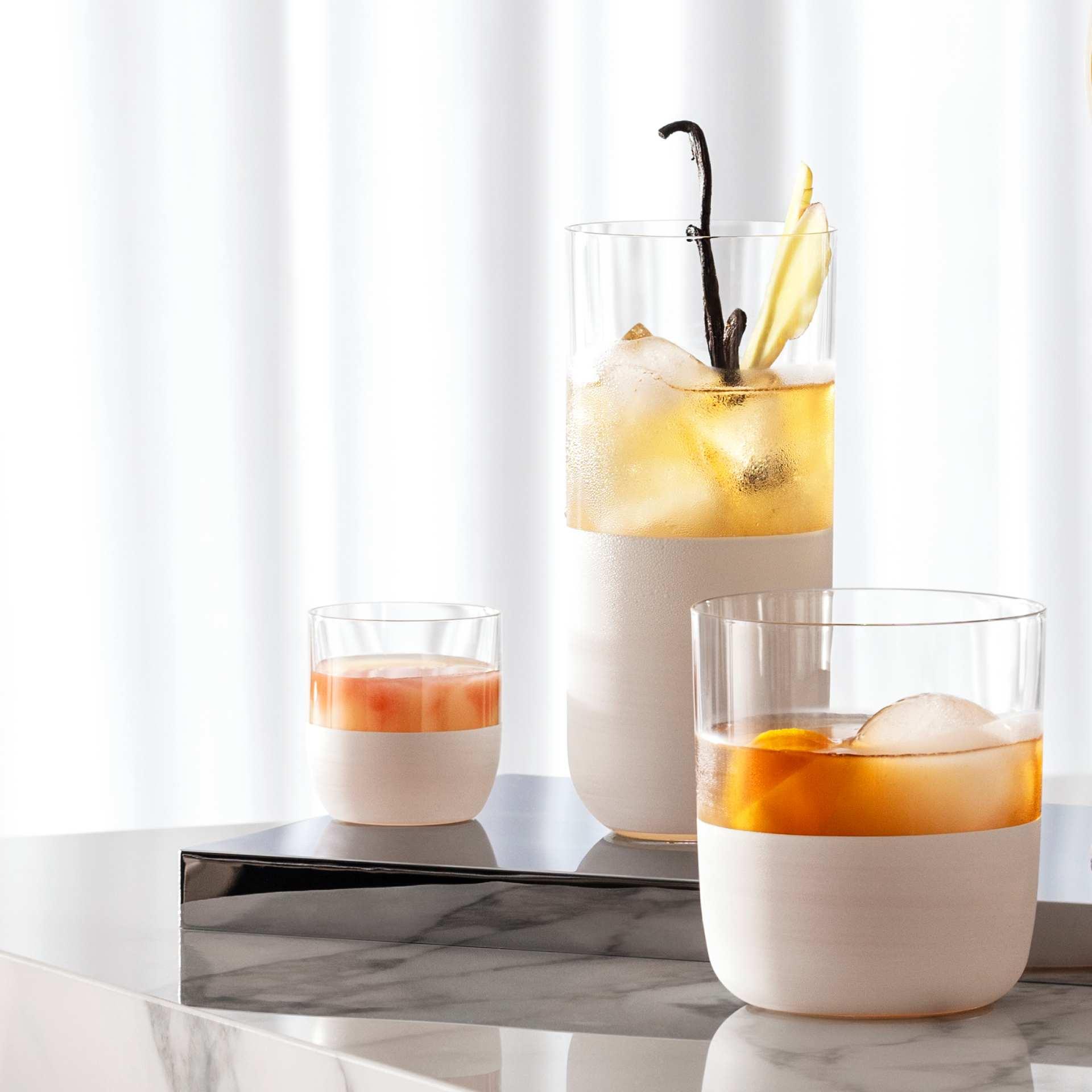 Skleničky na pálenku/digestiv Manufacture Rock Blanc, 0,04 l, 4 ks