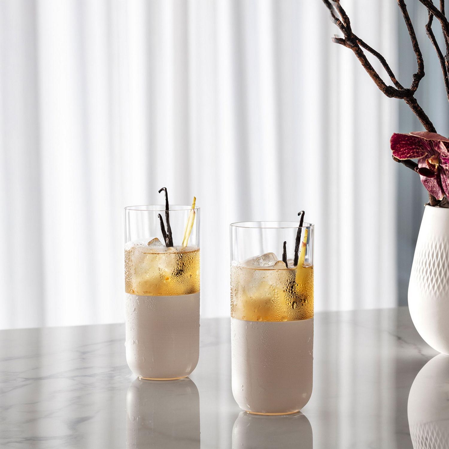 Sklenice na longdrink Manufacture Rock Blanc, 0,3 l, 4 ks