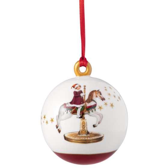 Vánoční koule Annual Christmas Edition 2024, 6,4 cm