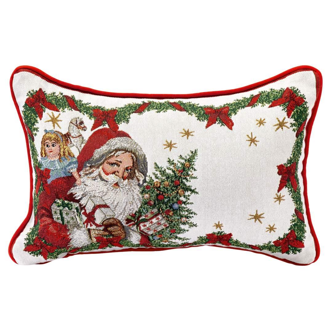 Gobelínový polštář Toy‘s Fantasy 2024, Santa, 32 x 48 cm