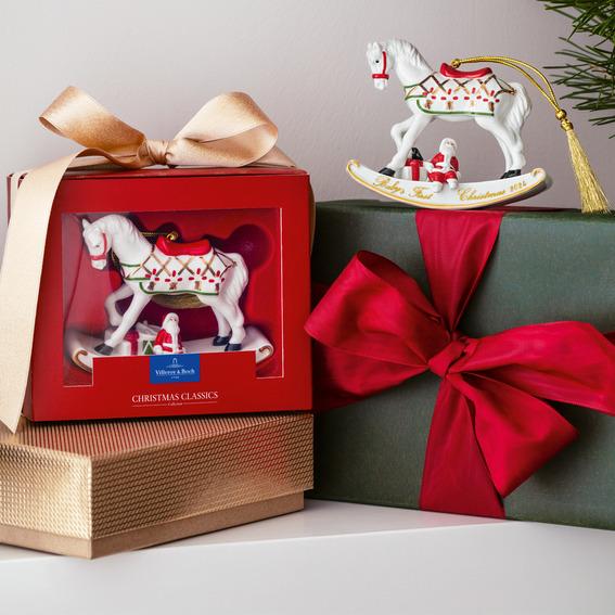 V&B Christmas Classics Dekorace houpací kůň