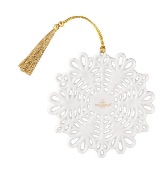 V&B Christmas Classics Dekorace sněhová vločka