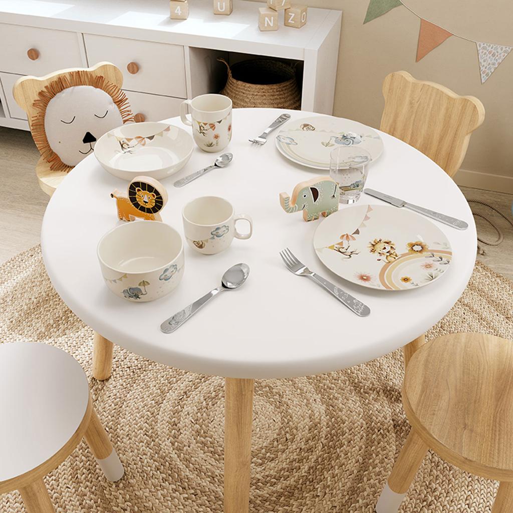 Sada dětského porcelánu Roar like a Lion, 3 ks