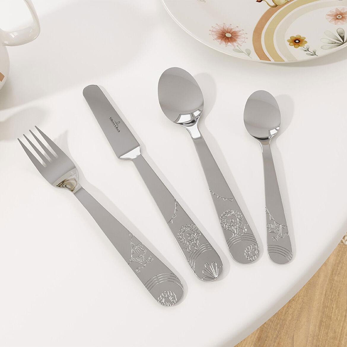 Dětský nerezový příbor Roar like a Lion, 4 ks