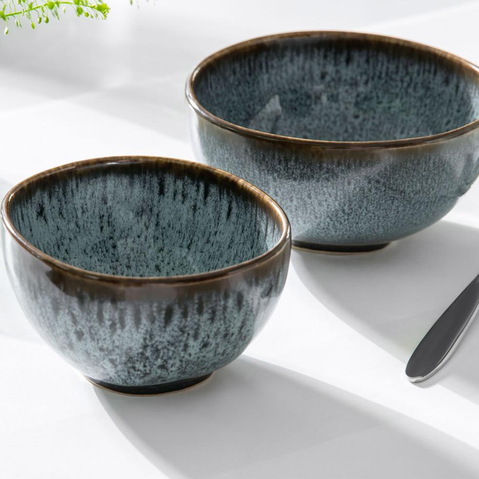 Kameninová miska na polévku Lave glacé, Ø 12,8 cm