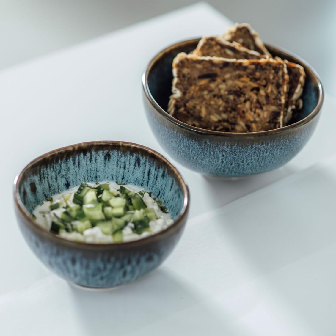 Kameninová miska na polévku Lave glacé, Ø 12,8 cm