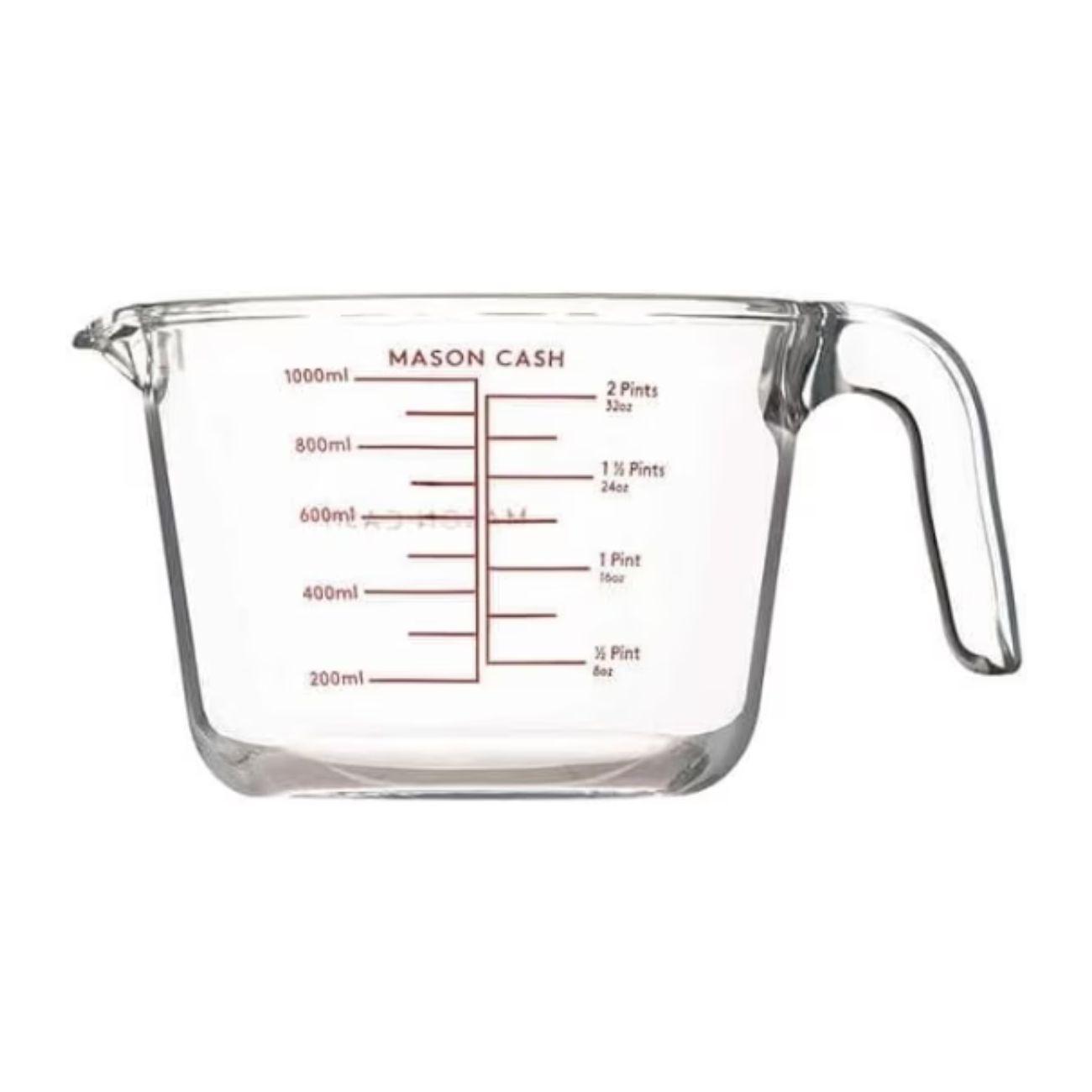 Classic Collection Skleněná odměrka s hubičkou, 1l