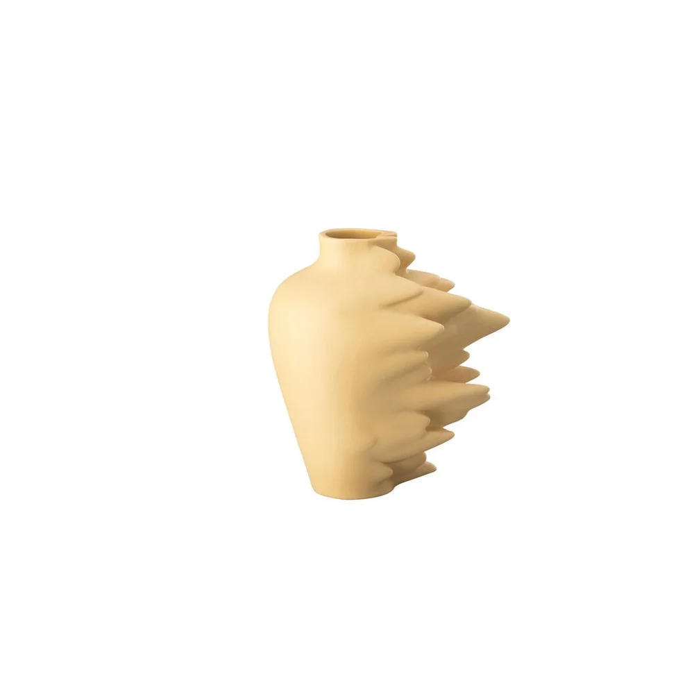 Mini váza Fast, 9 cm, Fossil okrová