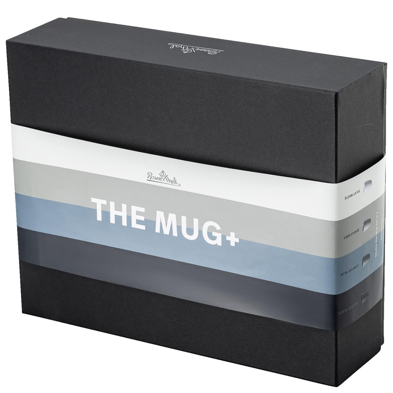 Sada Mug+ dvoustěnné hrnky, 4 ks