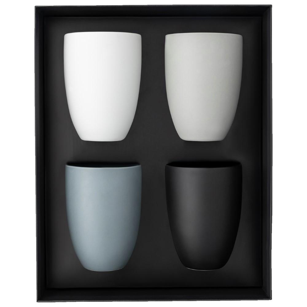 Sada Mug+ dvoustěnné hrnky, 4 ks