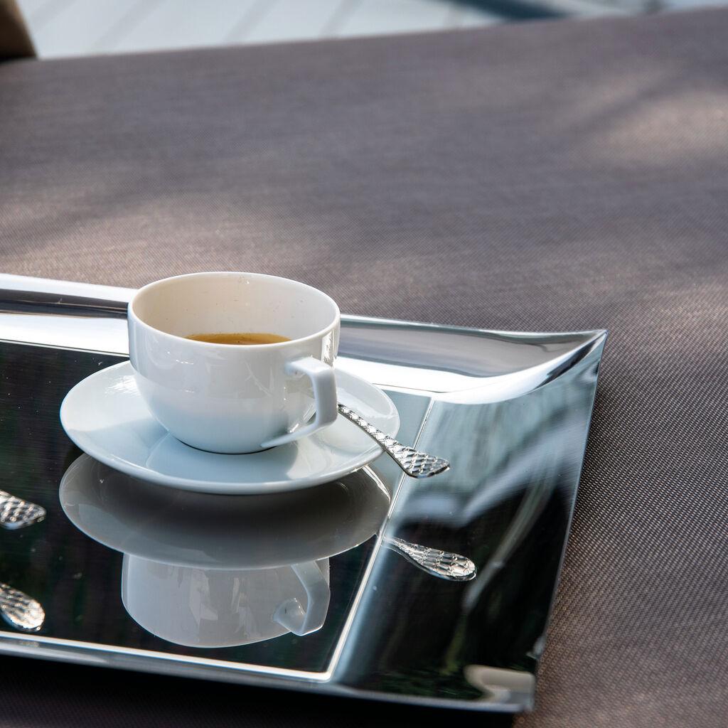 Kávové / moka lžičky Taormina, leštěná nerez, 6 ks