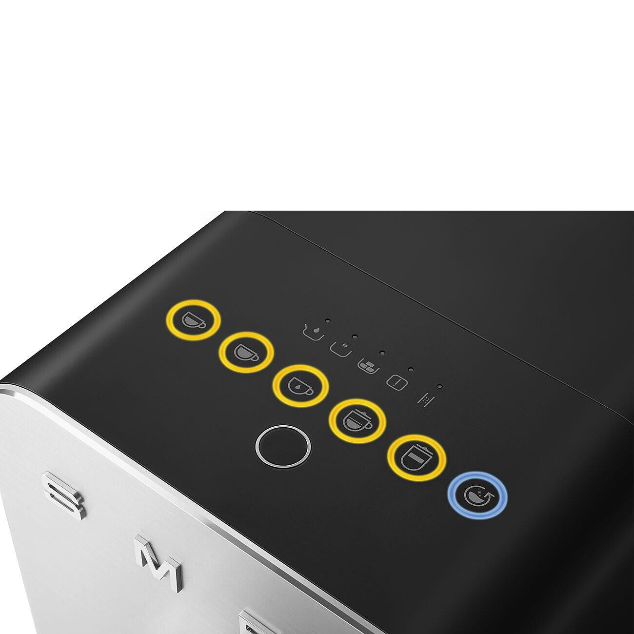 Automatický kávovar na espresso / cappuccino, BCC13, s dávkovačem mléka, černá