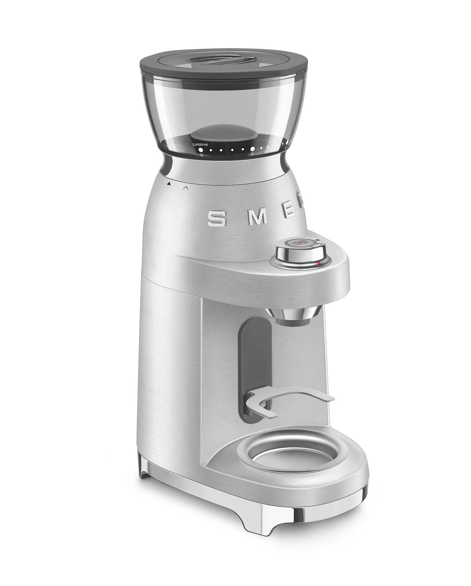 Mlýnek na kávu Minipro 50´s Style CGF02, chromová