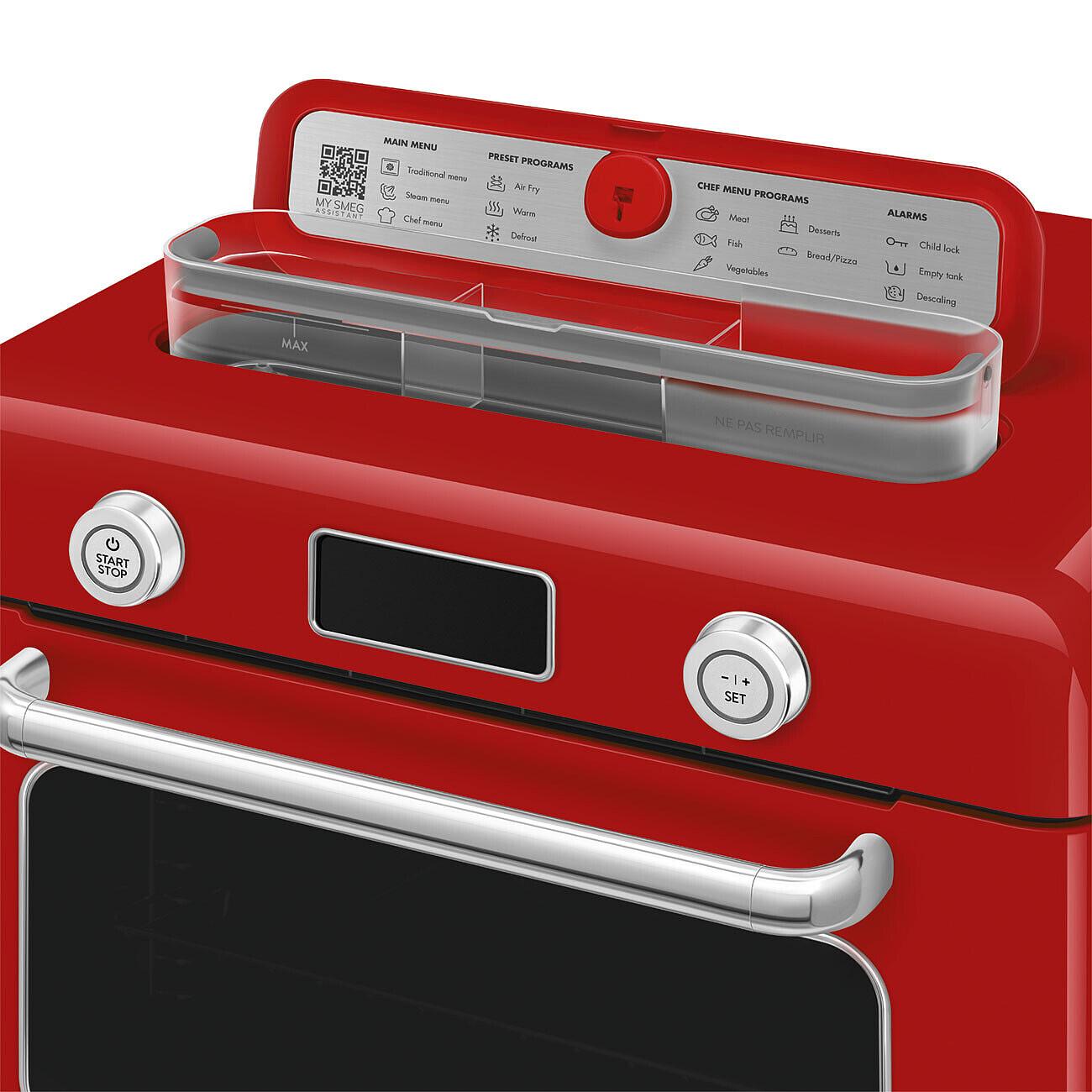 Stolní kombinovaná parní trouba, 30l, pastelově zelená