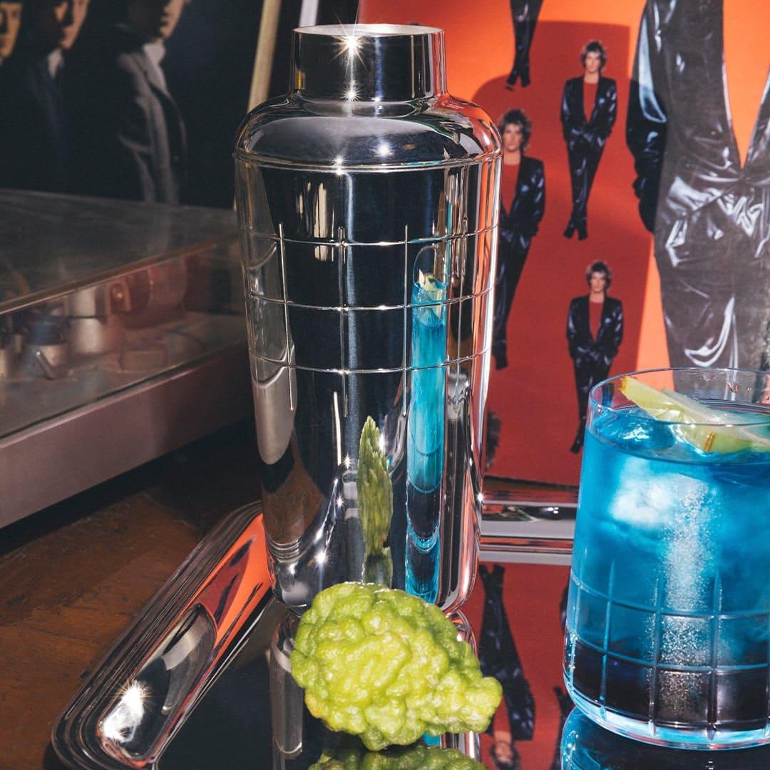 Barmanský šejkr, Graphik, nerezová