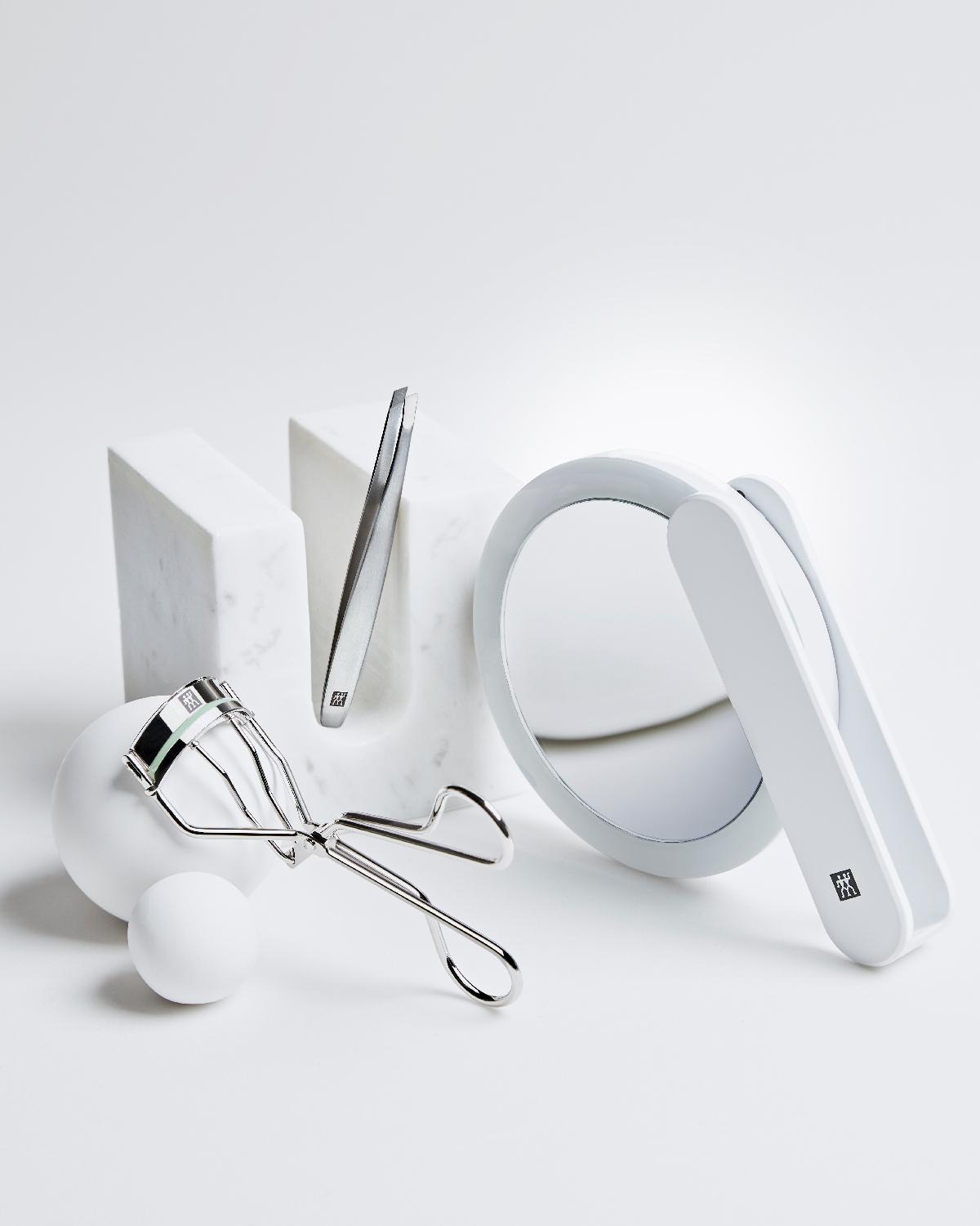 Skládací zvětšovací zrcátko s LED podsvícením Premium