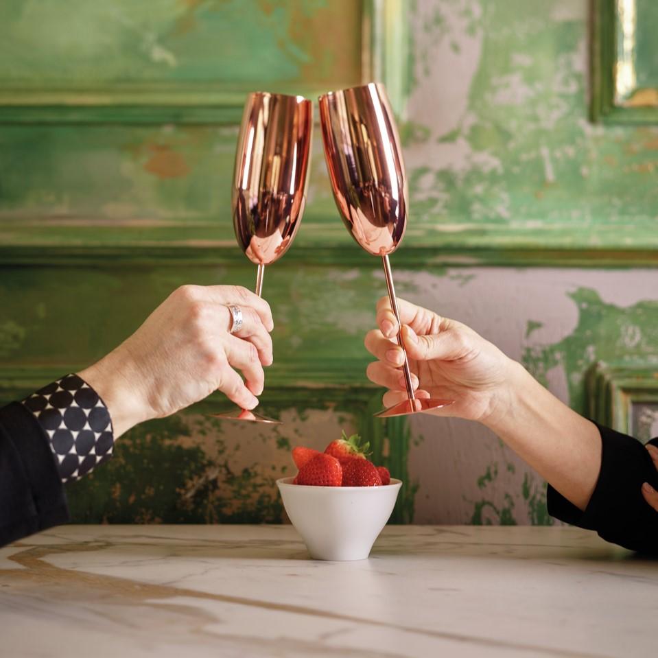 Sambonet Copper set na šampagne 2 ks (EOL)