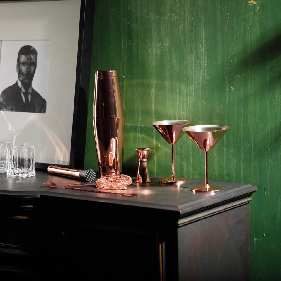 Sambonet Copper set na martini 2 ks