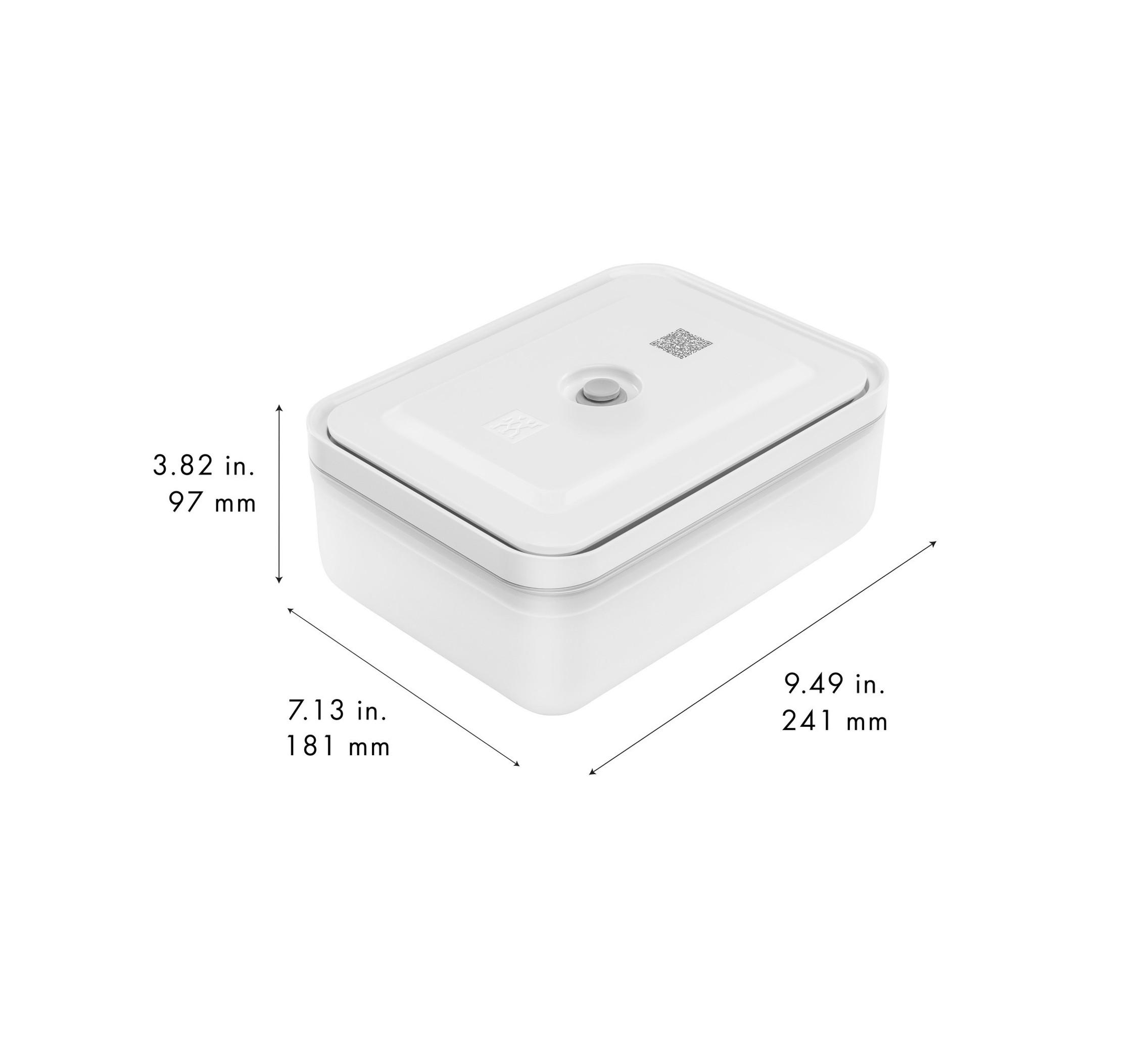 Vakuovací dóza Fresh & Save, plastová, velikost L, nízká, 2,0 l