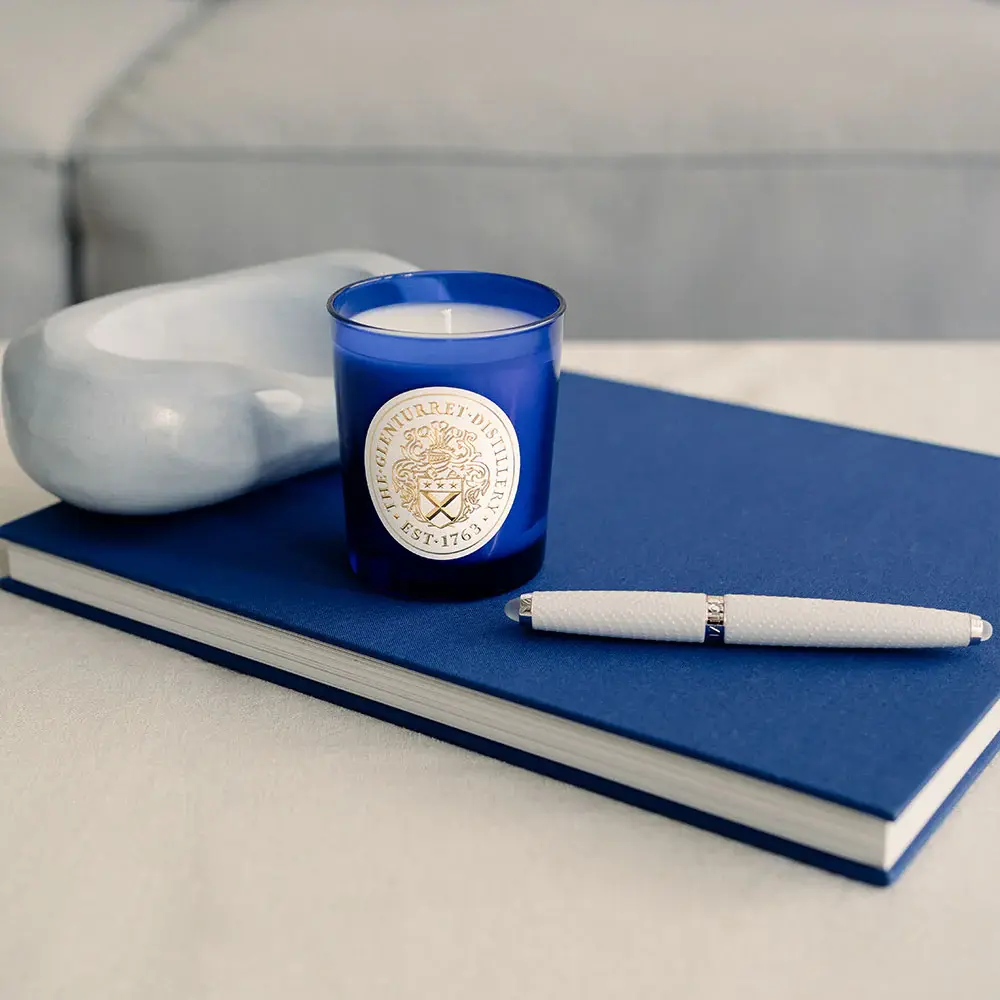 Vonná svíčka The Glenturret Special Edition, 190 g, modrá