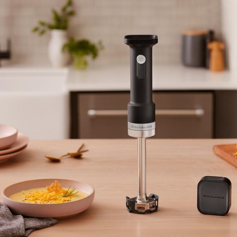 Bezdrátový tyčový mixér GO s baterií, 5KHBRV71BM, černá mat 