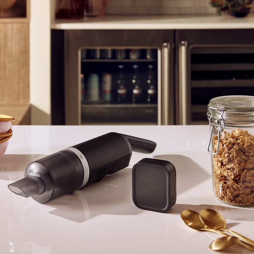 Bezdrátový ruční vysavač GO s baterií, 5KKVR121BM, černá mat