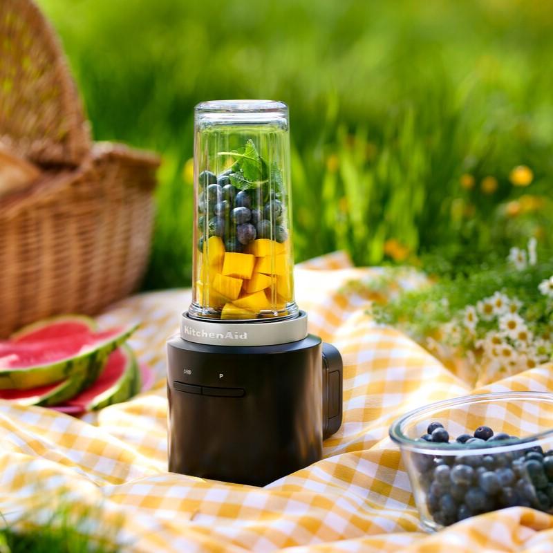 Bezdrátový osobní blender GO (bez baterie), 5KSBR200BM, černá mat