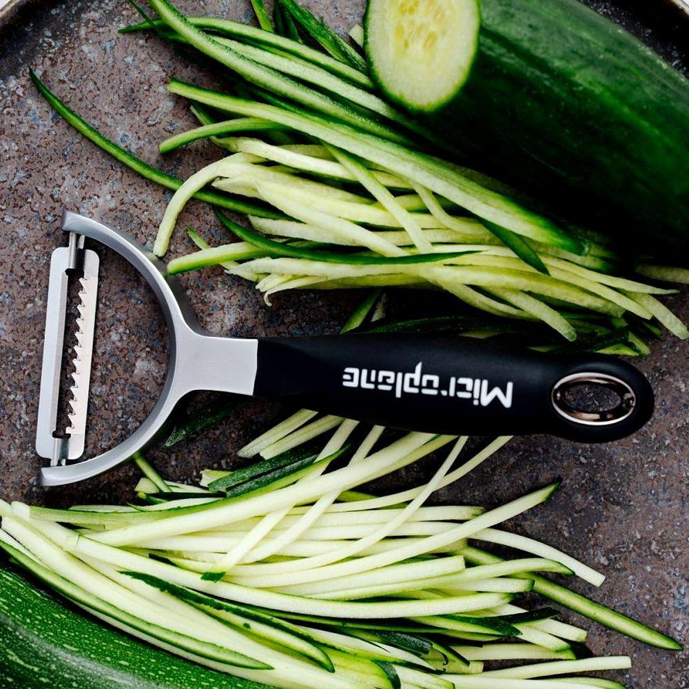 Professional příčná škrabka Julienne, černá 