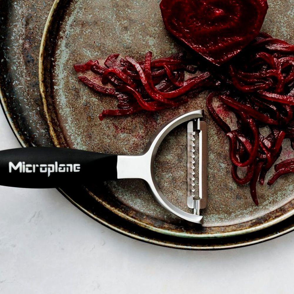 Professional příčná škrabka Julienne, černá 