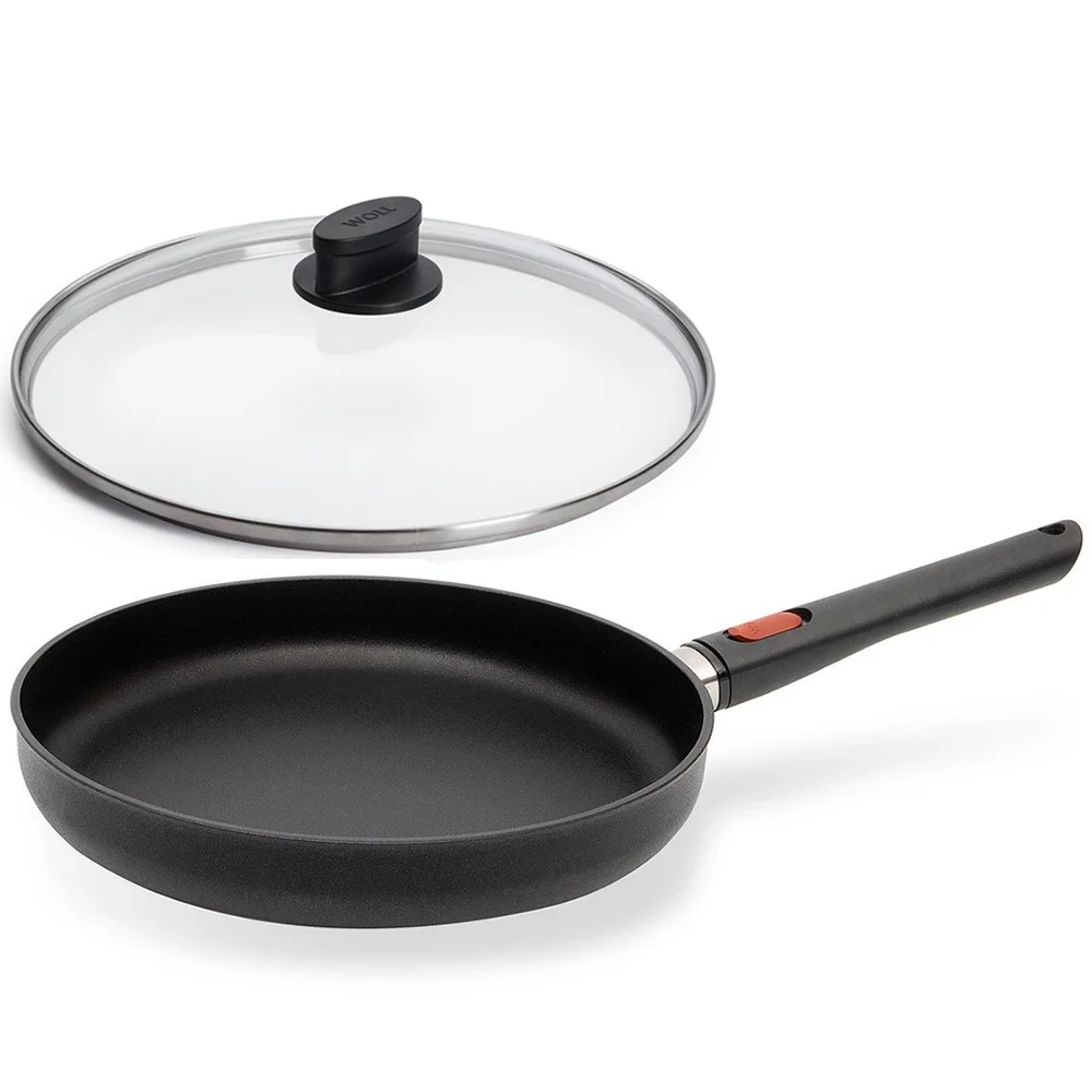 Sada nepřilnavé pánev Eco Lite s odnímatelnou rukojetí, 28 cm + poklice