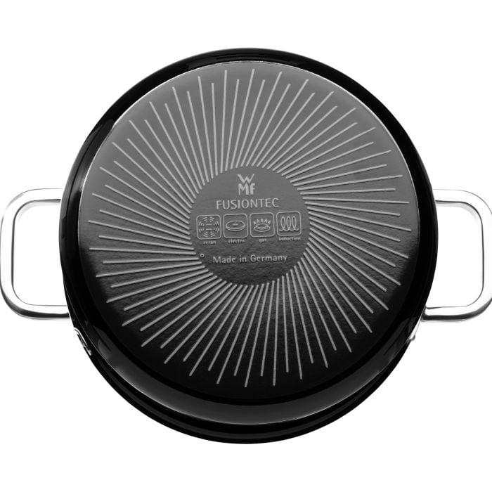 Kastrol s poklicí Fusiontec Functional, Ø 24 cm, černý