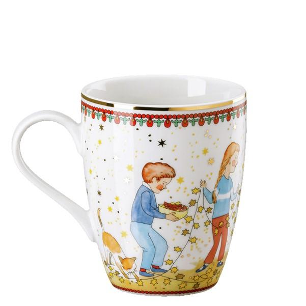 Vánoční hrnek s uchem I, Děti, Vánoční světýlka, 360 ml