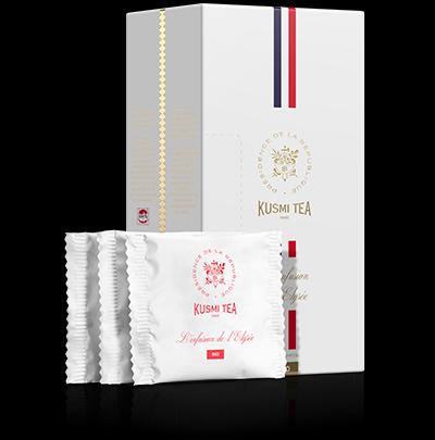 Sypaný ovocný čaj L'infusion de l'Élysée Bio, kovová dóza 90 g