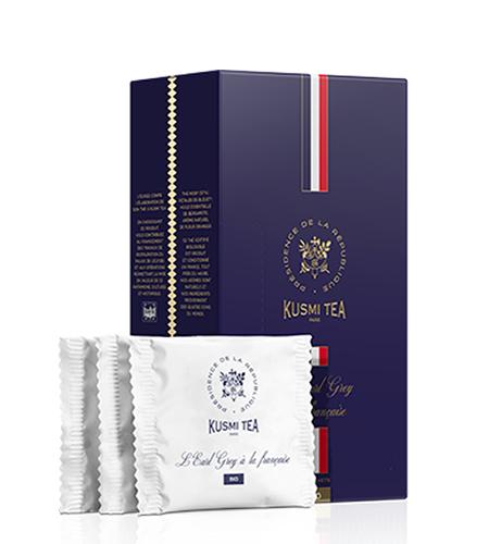 Porcovaný černý čaj Earl Grey l'Elysée Bio, 24 sáčků (48 g)