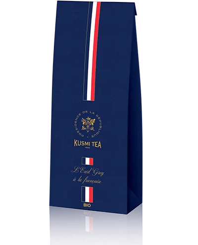 Sypaný černý čaj Earl Grey l'Elysée Bio, sáček 100 g