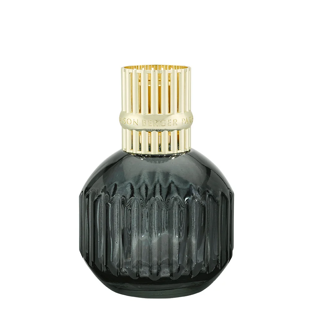 Skleněná katalytická lampa Cannelo, 284 ml, šedá