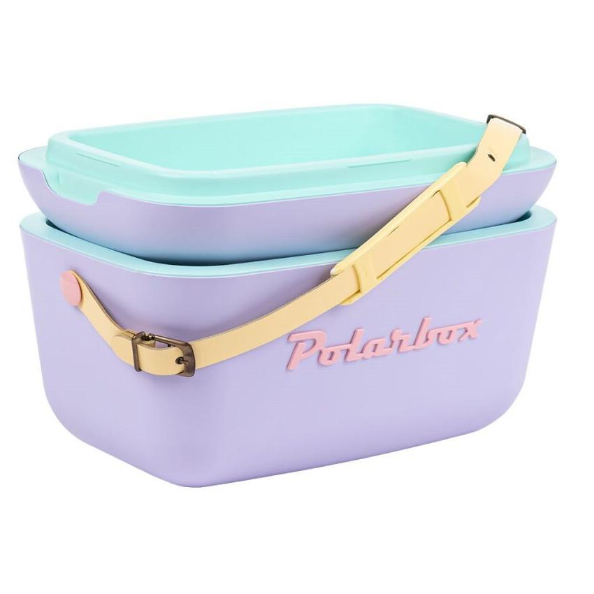 POLARBOX Classic Chladící box edice Rainbow 12l fialová
