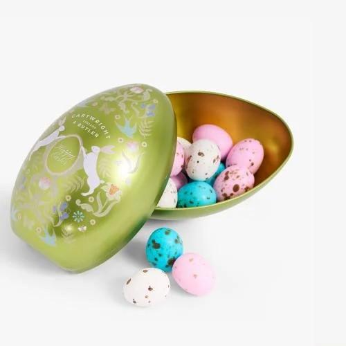 CARTWRIGHT & BUTLER Velikonoce čokoládové pralinky v plechovce 200g (EOL)