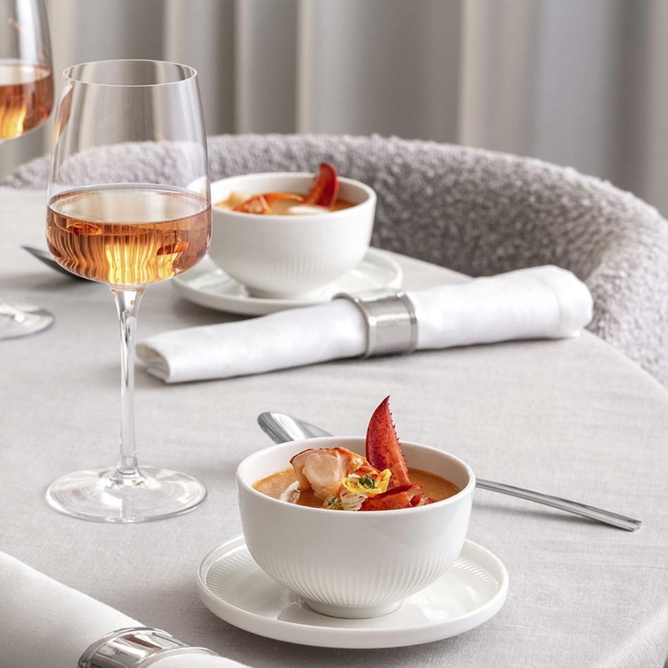 Sklenice na bílé víno Afina, 0,125 l, 4 ks